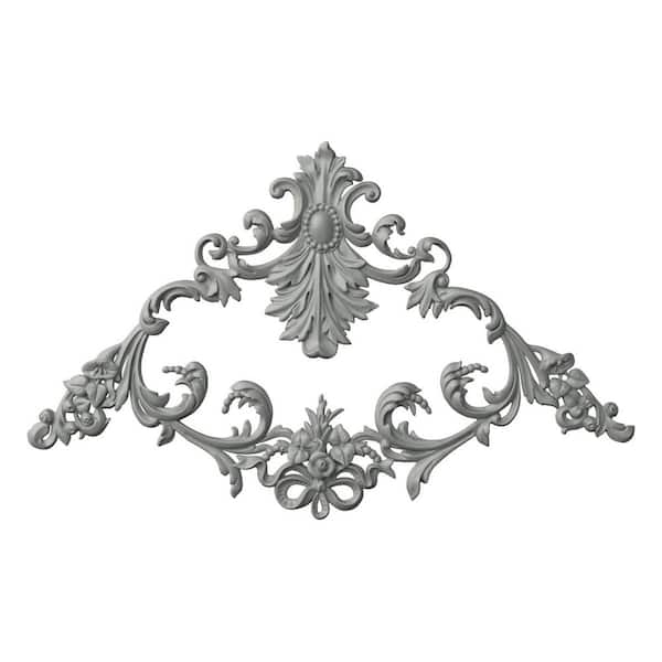 Ekena Millwork 1.00 in. x 24.625 in. x 23.625 in. Polyurethane Applique & Onlay Moulding