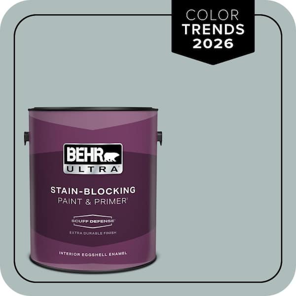 BEHR ULTRA 1 gal. Home Decorators Collection #HDC-CT-26 Watery Extra Durable Eggshell Enamel Interior Paint & Primer