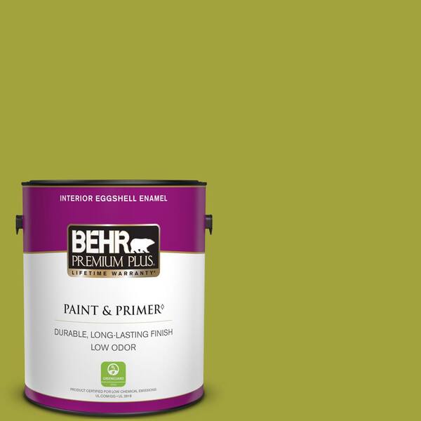 BEHR PREMIUM PLUS 1 gal. #S-H-400 Rolling Hills Eggshell Enamel