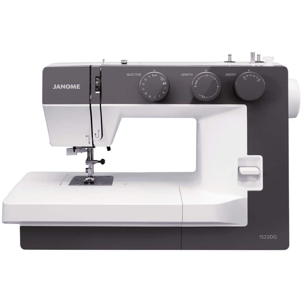 Janome 1522-DG 22 Stitch Sewing Machine with wide sewing bed