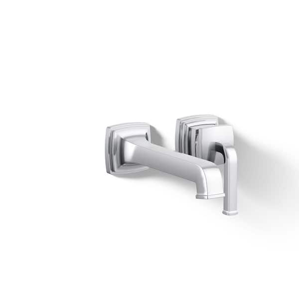 KOHLER Riff Single-Handle Wall-Mounted Faucet in Polished Chrome
