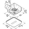 Broan-NuTone 110 CFM Bathroom Exhaust Fan with CCT LED Light CleanCover  Grille, ENERGY STAR AER110CCTK - The Home Depot