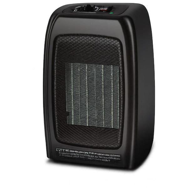 1500W 9.3 in. Ceramic Radiant Space Heater for Indoor Use,Electric Heater with Fast Heat,Overheat and Tipover Protection