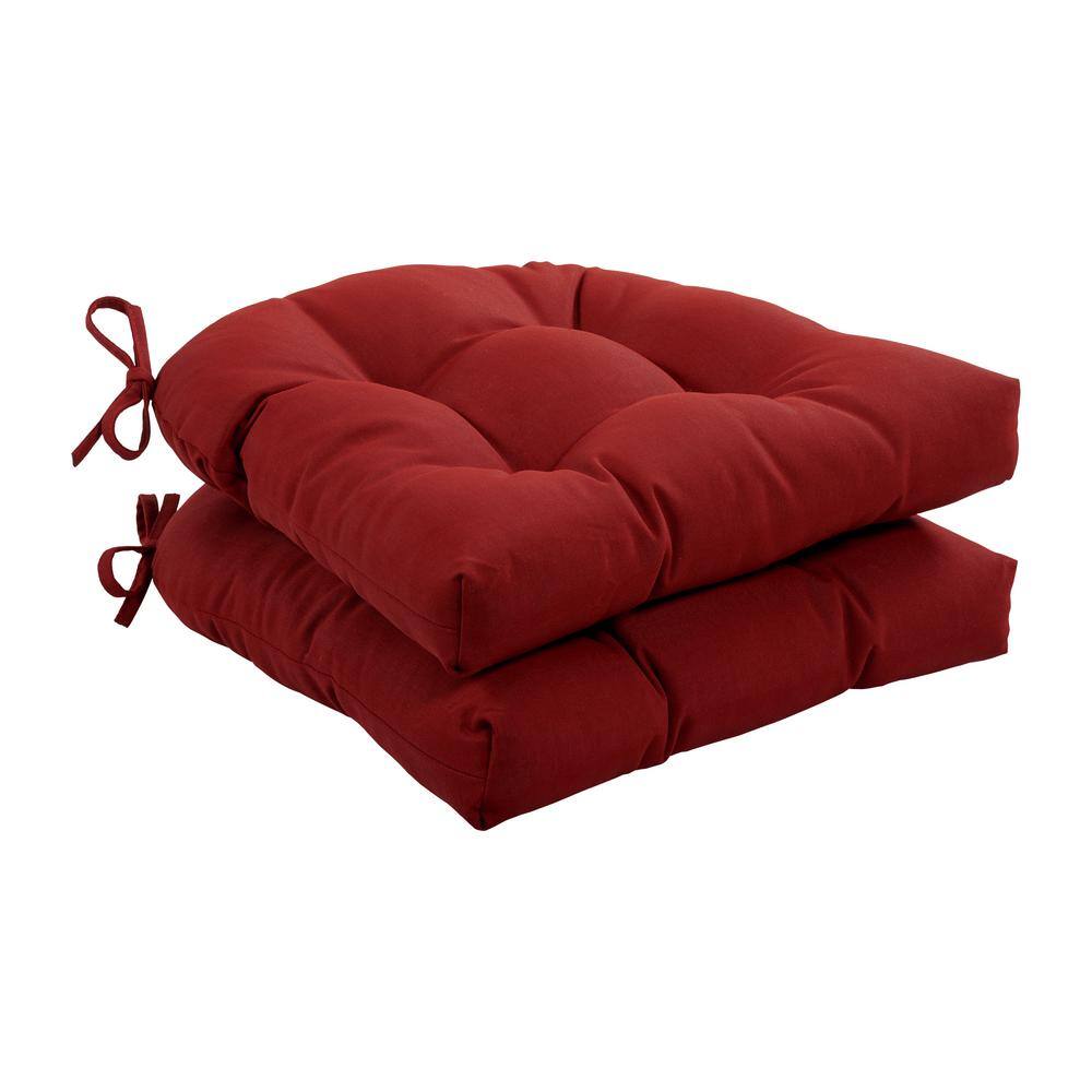 HAVEN WAY 19 in. x 19 in. 1Piece Universal Outdoor Tufted Dining Chair