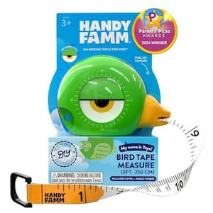 250cm 8 ft. Metric Bird Kids Tape Measure