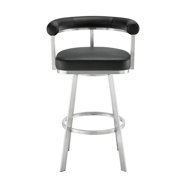 https://images.thdstatic.com/productImages/3b77d676-6754-4993-9b75-c3b1484e719c/svn/black-brushed-stainless-steel-armen-living-bar-stools-840254335608-c3_600.jpg