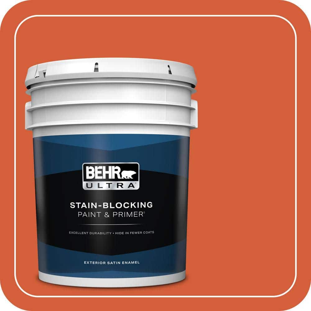 5 gal. #S-G-220 Sweet Mandarin Satin Enamel Exterior Paint & Primer price history on PriceWatchPro