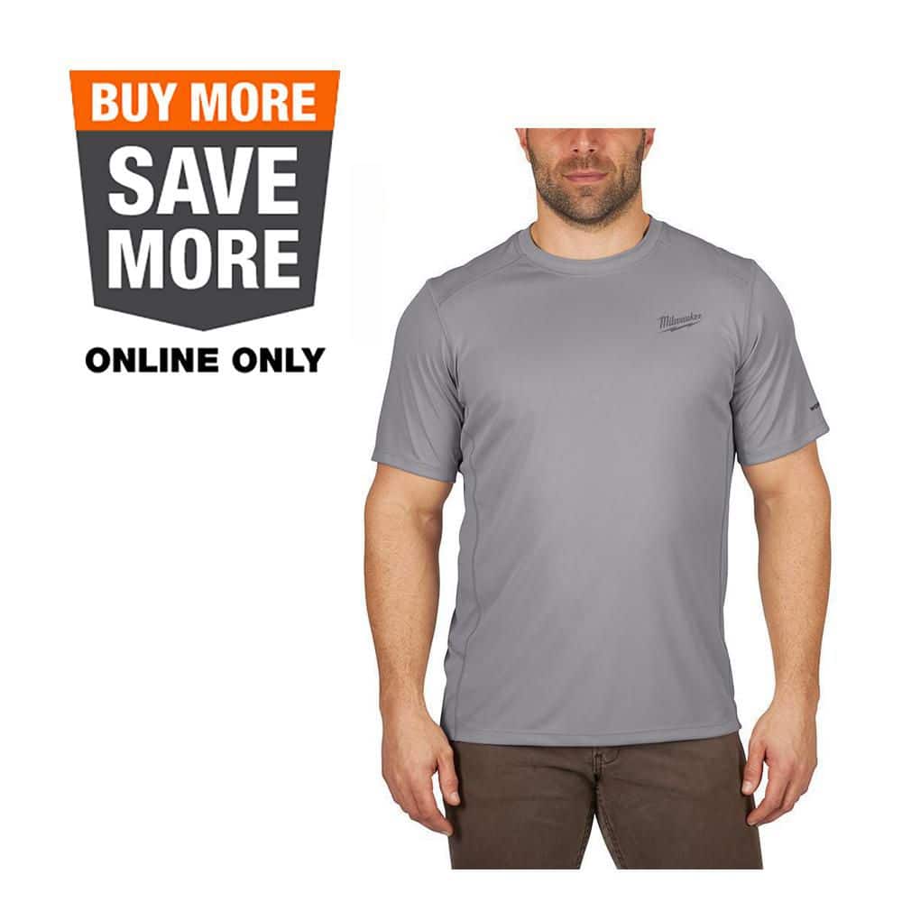 Reviews for Milwaukee Gen II Men's Work Skin Small Gray