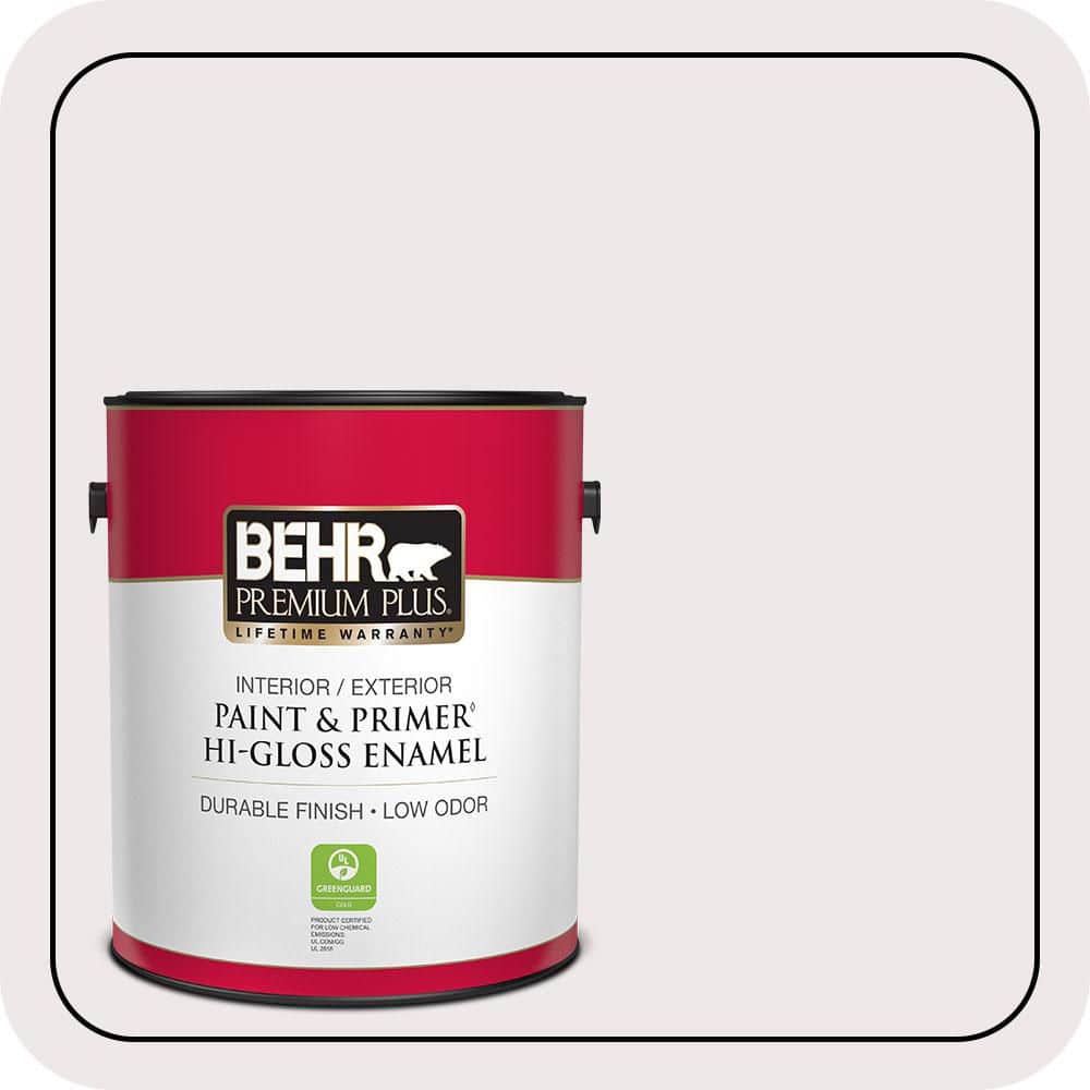 1 gal. #PR-W04 Opulent Opal Hi-Gloss Enamel Interior/Exterior Paint & Primer price history on PriceWatchPro