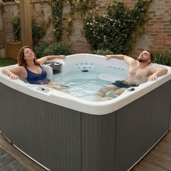 Water Life Series(R)5 浴用 Amazon.com : LifeSmart 5-Person Plug & Play Square Hot Tub with