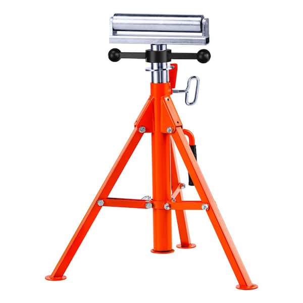 SKYSHALO Roller Stand 2500 lbs. Load 27.6 in. to 52 in. H Adjustable 45# Steel Foldable