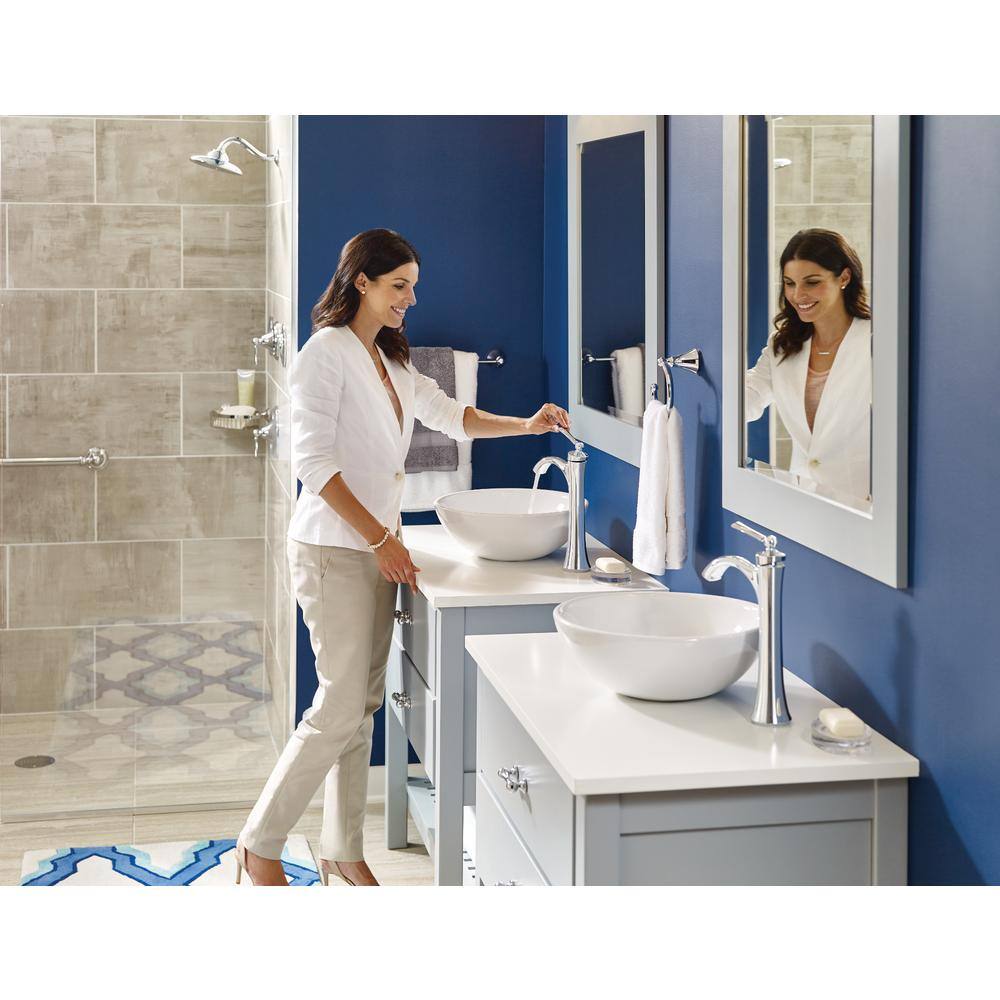 Wynford Chrome Wall Mounted Towel Ring