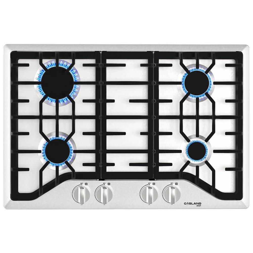 Gaslandchef Gasland Chef 48'' Stainless Steel Natural Gas 6 Burner Cooktop  and Griddle