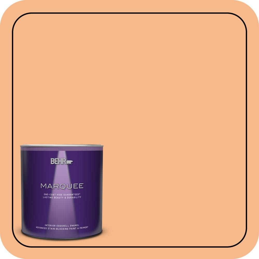 1 qt. #260C-3 Fresh Peaches Eggshell Enamel Interior Paint & Primer price history on PriceWatchPro