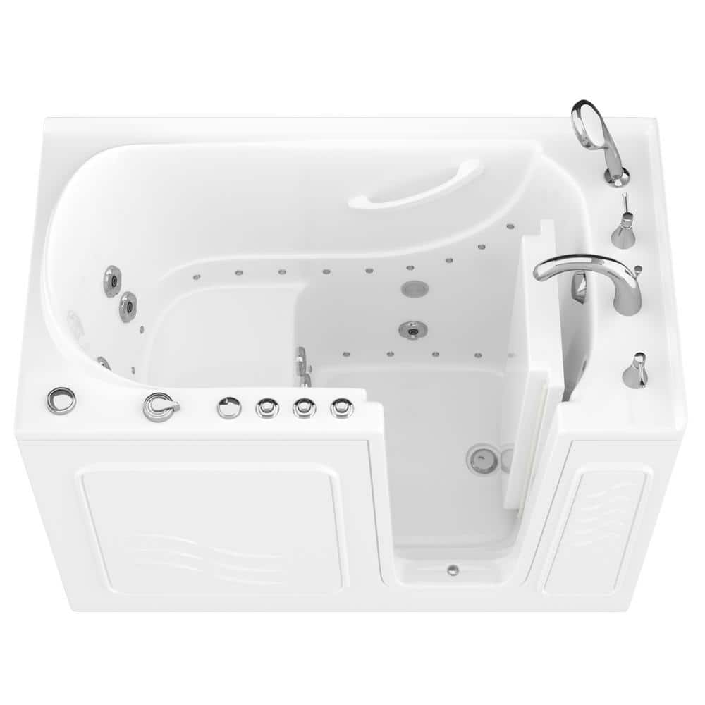 Universal Tubs HD Series 53 in. Right Drain Quick Fill WalkIn