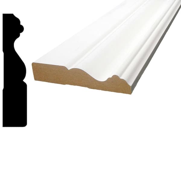 3/4 in. D x 3-1/2 in. W x 96 in. L Primed MDF Colonial Casing Moulding