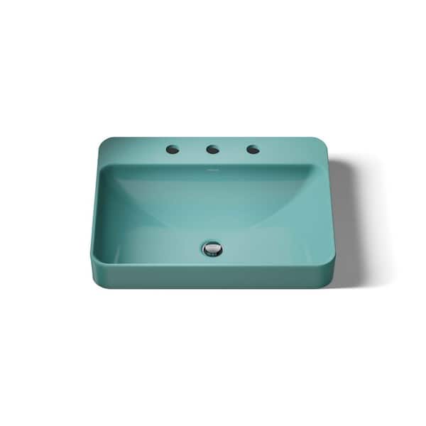 KOHLER Vox 23 in. Rectangular Drop-in Vessel Bathroom Sink