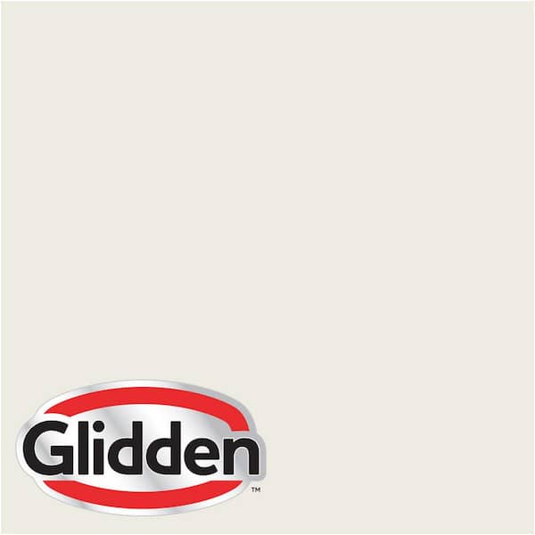 Glidden Premium 1 gal. #HDGCN03U Wedding White Eggshell Interior Paint with Primer