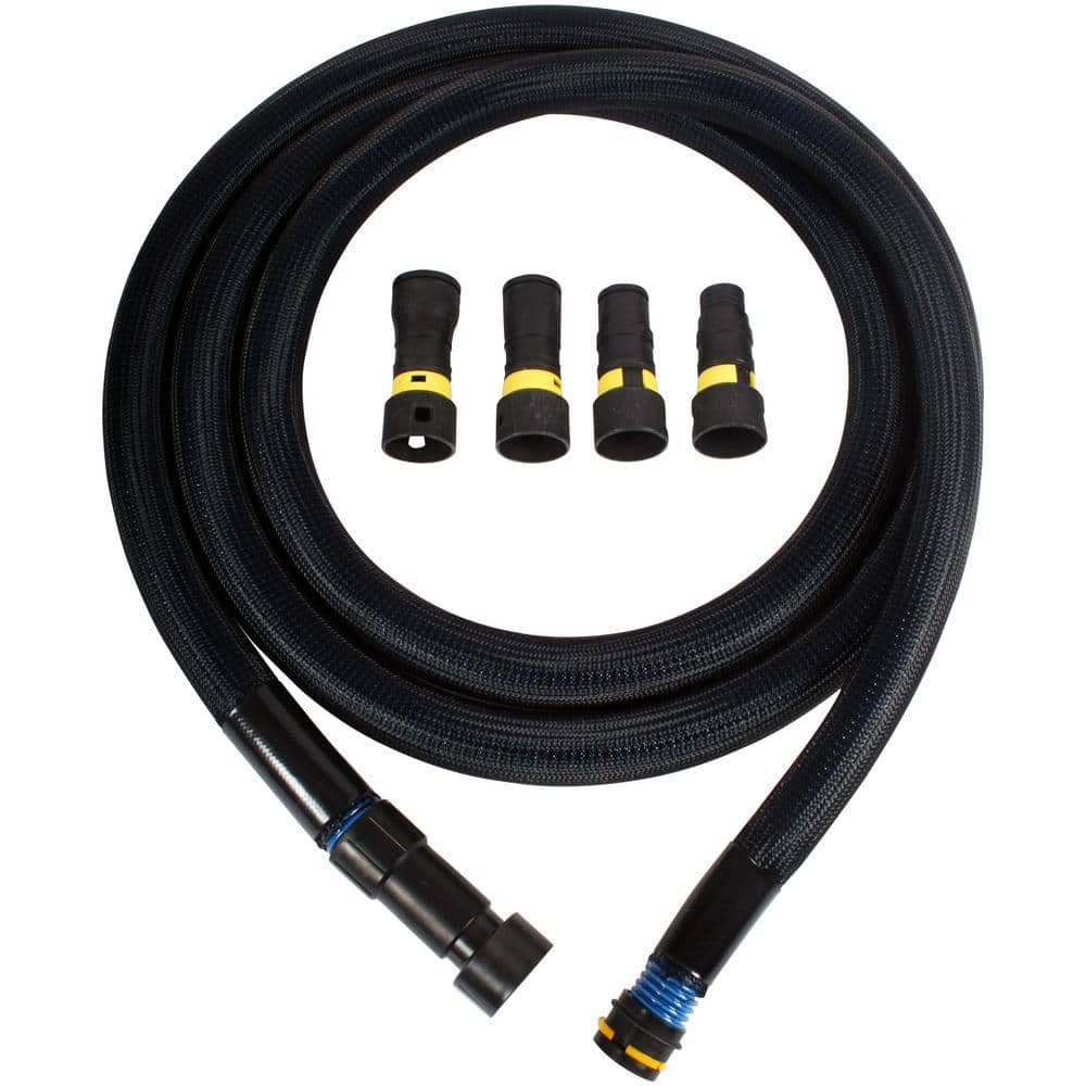 Cen-Tec 16 ft. Antistatic Vacuum Hose and Protective Wrap for Shop