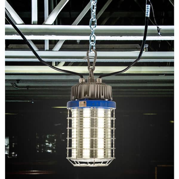 Bergen Industries 100-Watt High Bay LED Luminaire Temporary Plug-in Work  Light Fixture K5100 The Home Depot
