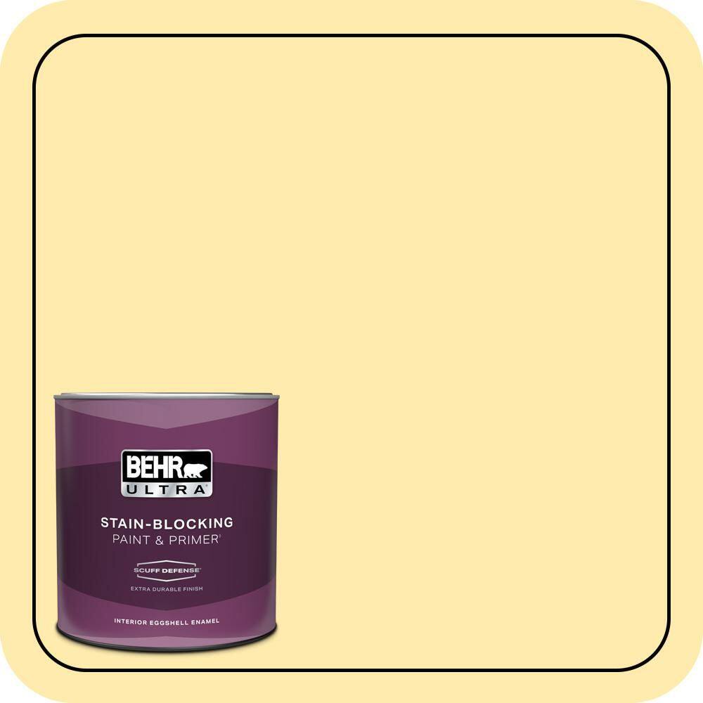 1 qt. #370A-2 Pale Daffodil Extra Durable Eggshell Enamel Interior Paint & Primer price history on PriceWatchPro