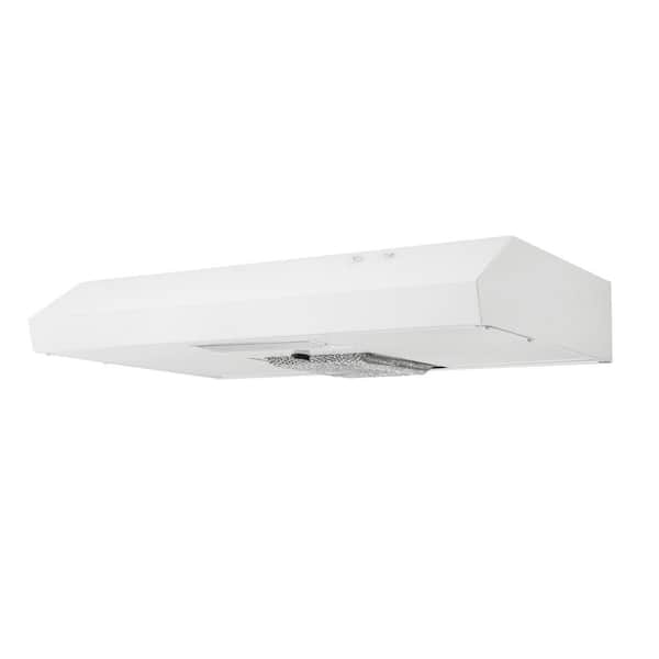 レンジボード　IDC　ホワイト Vissani Arno 30 in. 240 CFM Convertible Under Cabinet Range Hood