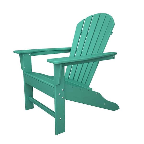POLYWOOD South Beach Aruba Plastic Patio Adirondack Chair