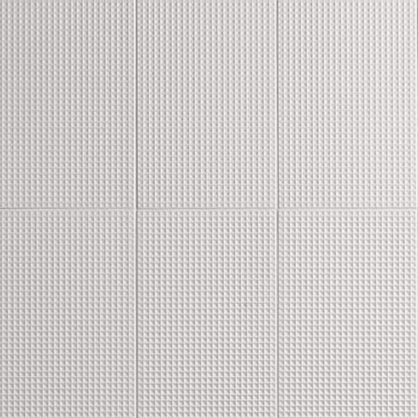 Ivy Hill Tile Level Waffle White 7.87 in. x 15.74 in. Matte Ceramic Wall Tile (10.32 Sq. Ft./Case)