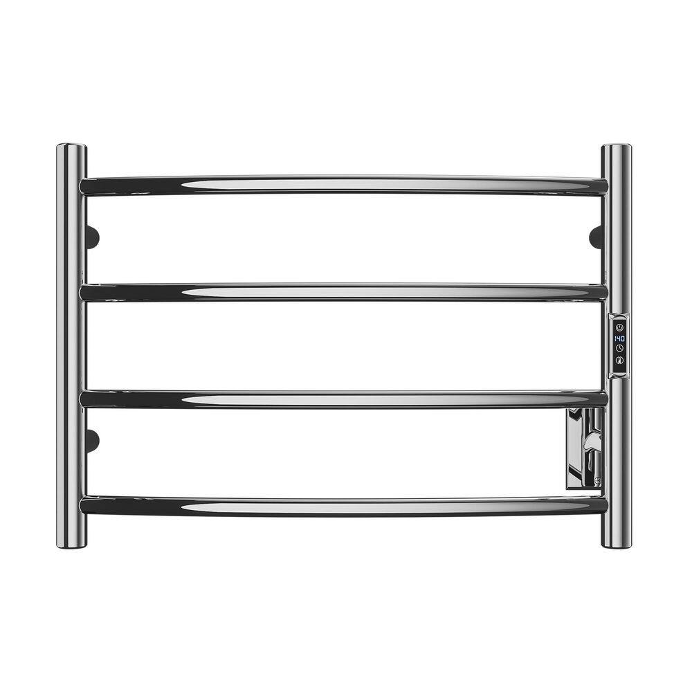 Polished Chrome Stainless Steel Wall Mounted Towel Warmer