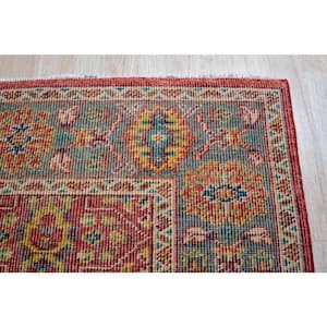 Rust 12 ft. x 15 ft. Hand Knotted Wool Classic Oushak Area Rug