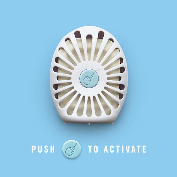 0.25 fl. oz. Small Spaces Ocean Scent Automatic Air Freshener Dispenser (2 Count)