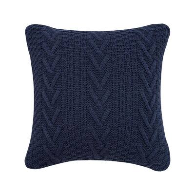 Retree Chunky Sweater Knit 20 in. x 20 in. Pillow