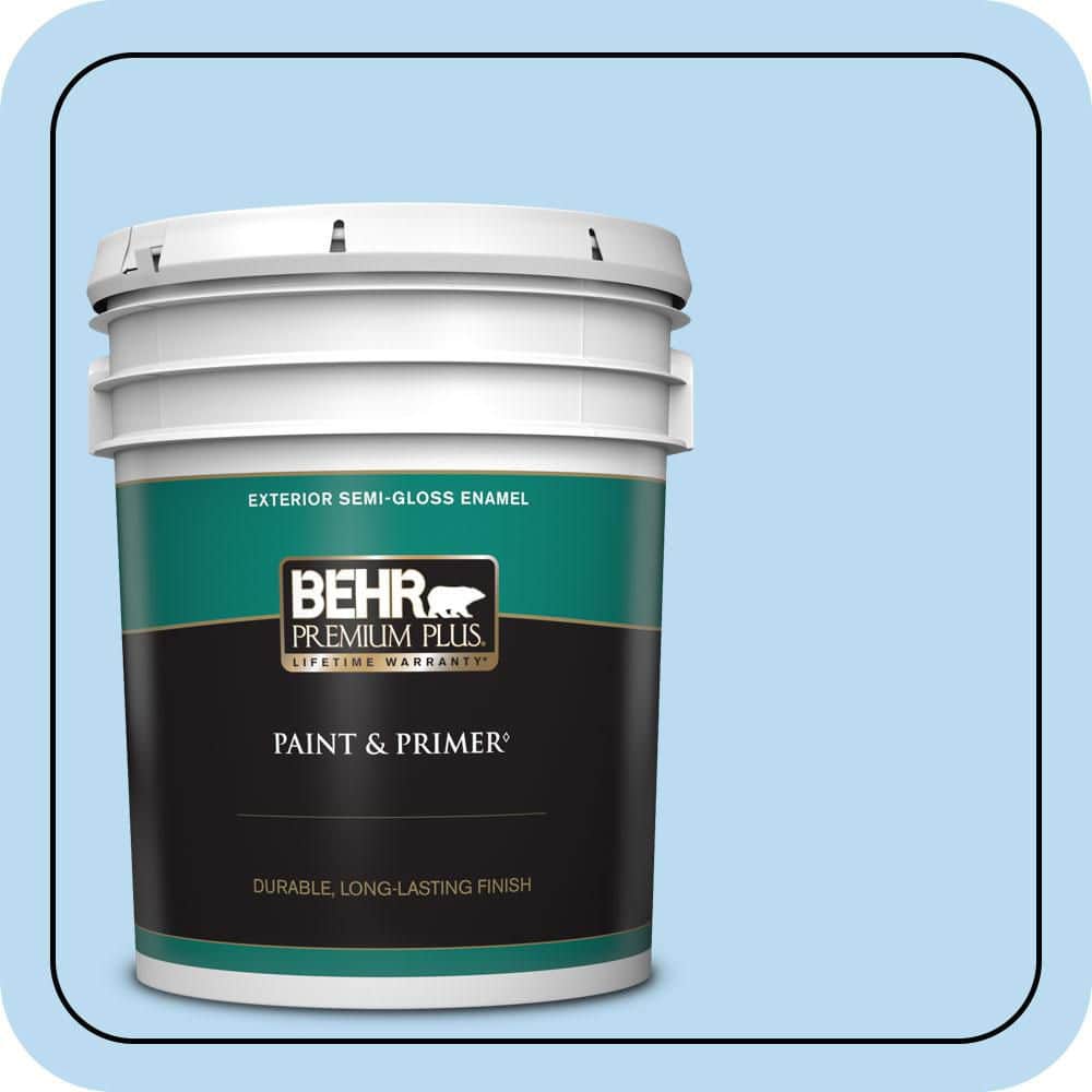 5 gal. #P510-1 Greek Isles Semi-Gloss Enamel Exterior Paint & Primer price history on PriceWatchPro