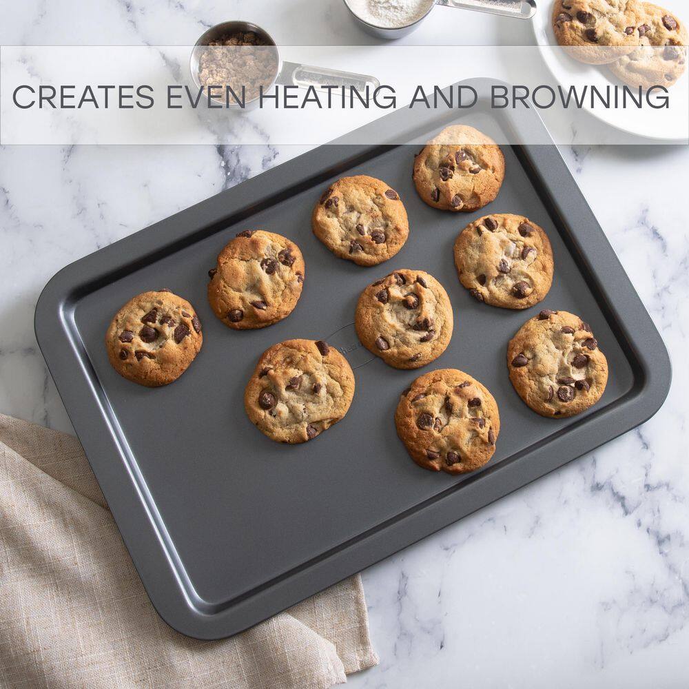 Small Gray Nonstick Carbon Steel Baking Sheet