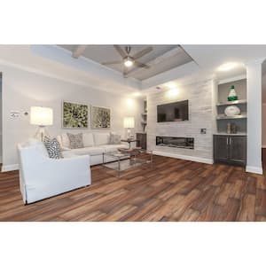 Hawaiian Burnt Koa 6 MIL x 7 in. x 48 in. Waterproof Click Lock Luxury Vinyl Plank Flooring (950.8 sqft/pallet)