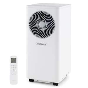5000 BTU(DOE) Portable Air Conditioner Cools 350 sq. ft. with Dehumidifier with Remote in White
