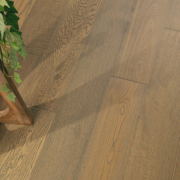 Whitney Oak 0.27 in. T x 6.5 in. W Click Lock Engineered Hardwood Flooring (21.67 sq. ft./Case)