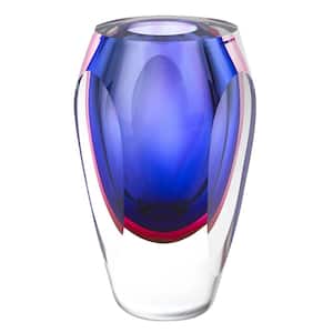 Charlie Purple Glass Table Vase