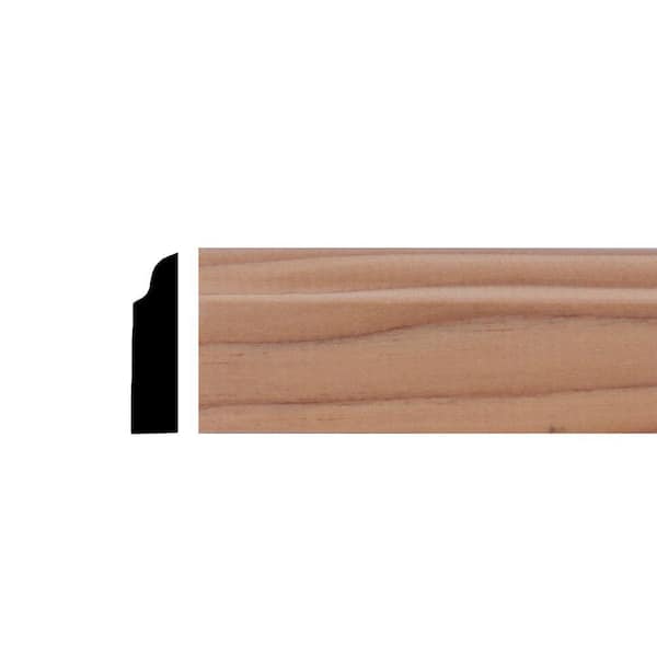 Builder's Choice LWM916 5/16 in. x 1-3/8 in. x 84 in. Hemlock Wood Stop Moulding