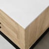 Home Decorators Collection Corley 30 in. Single Sink Weathered Tan Bath Vanity with White Engineered Stone Top (Assembled) Corley 30WT