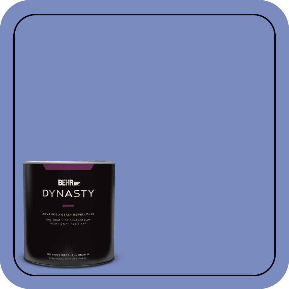 1 qt. #600B-5 Larkspur Bouquet Eggshell Enamel Interior Stain-Blocking Paint and Primer price history on PriceWatchPro