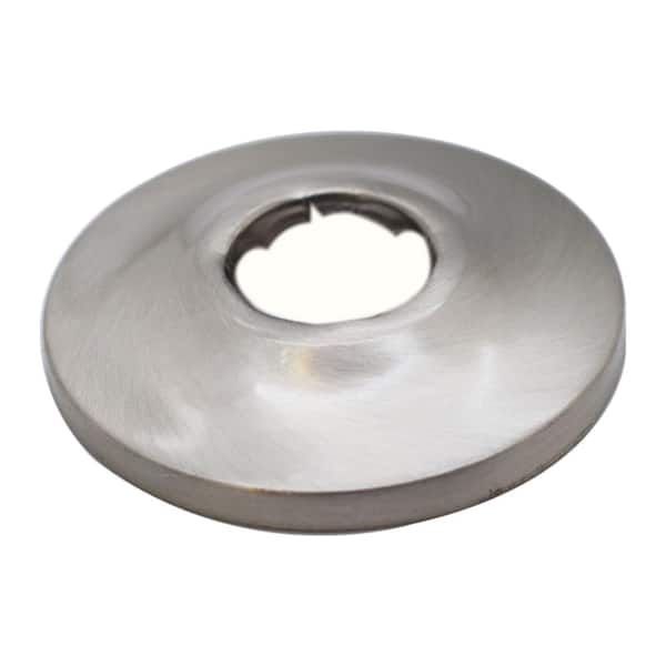 1/2 in. IPS Brass Shallow Flange in Satin Nickel