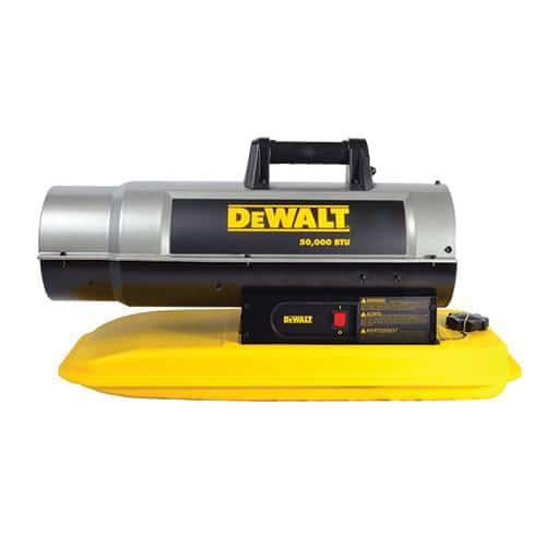 DeWalt DXH50K Kerosene Heater, 50K BTU, One Size, Yellow