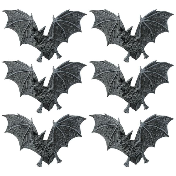 Design Toscano The Vampire Bats of Castle Barbarosa Novelty Wall Sculptures: Set of 6