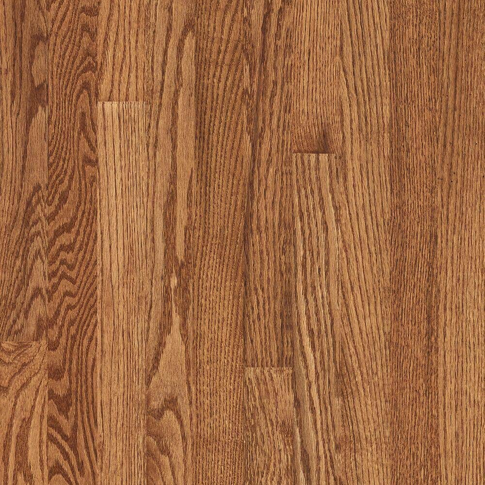 Bruce Take Home Sample Plano Gunstock Oak 21/4 in. W Solid Oak