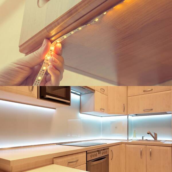 under cabinet kitchen led strip lights