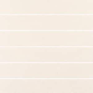 Rail Cream 2 in x 16 in Subway Glossy Ceramic Wall Tile (10.763 sq. ft./Case)