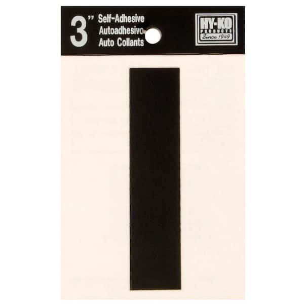 HY-KO 3 in. Self-Adhesive Vinyl Letter I