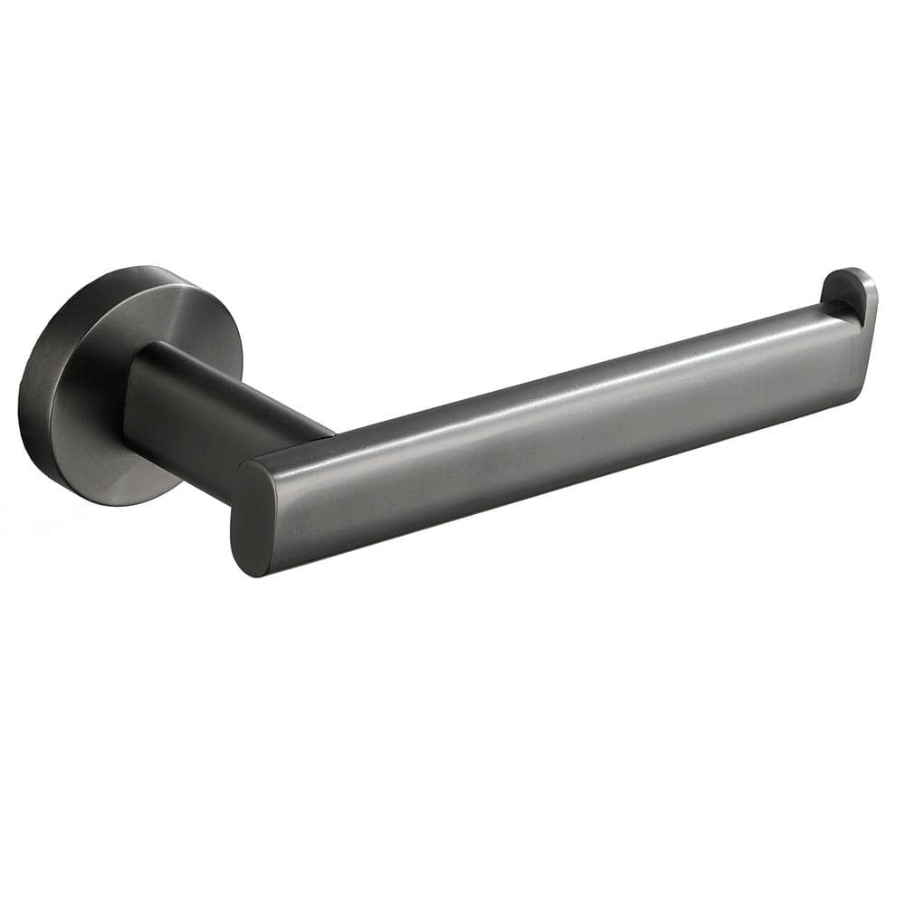Stainless Steel Wall Mounted Single Arm Tissue Holder Toilet Paper Holder in Matte Gray price history on PriceWatchPro