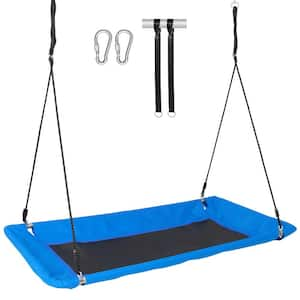 Platform Swing Set 60 in. Platform Tree Swing for Kids 700 lbs. Weight Capacity, 900D Oxford Fabric Swing Seat